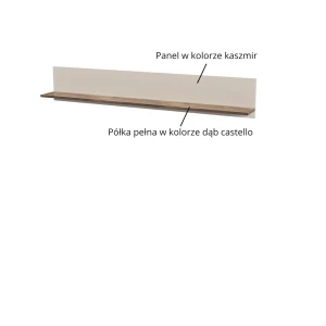 system EVO półka 150 kaszmir _ dąb castello_9.webp