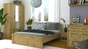 Szafa AYSON 3d4s dąb artisan aranżacja.webp